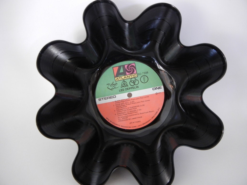 LED ZEPPELIN Recycled Record Bowl (Led Zeppelin IV)