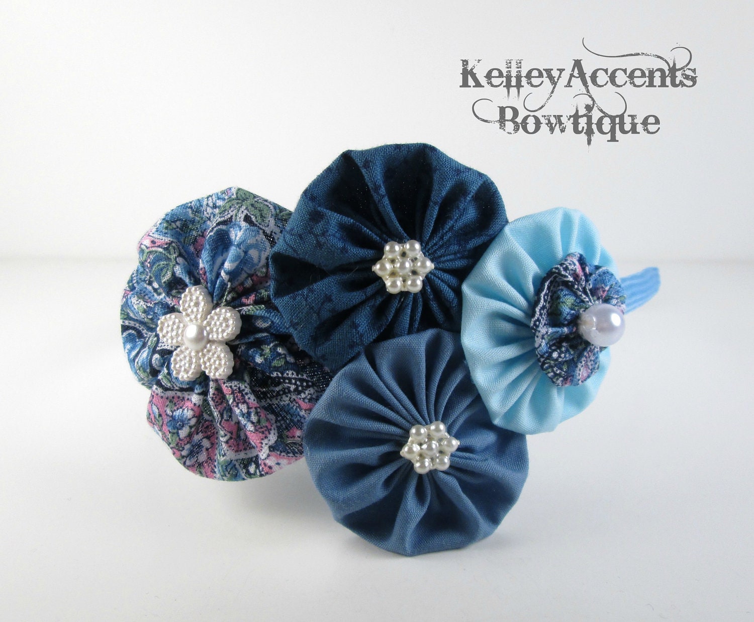 Blue YoYo Headband