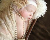 Shop BEST Seller, Baby headband, newborn headband, adult headband, photography prop The single sprinkled- SMALL LEAF rosie headband