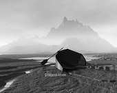 The Last Fishing Trip Rowboat 11x17 Digital Art Print