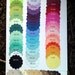 Paper Flowers - Wedding Flowers - Handmade - Stemmed - Custom Orders - Wide Variety Of Colors -Set of 10