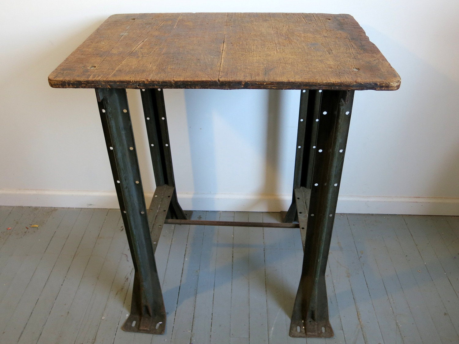 Vintage Industrial Work Table
