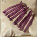 Dark Purple Runner's Elastic Hair Tie Headband