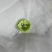 Lime Green Flower Candy Center Bobby Pin Set black friday cyber monday
