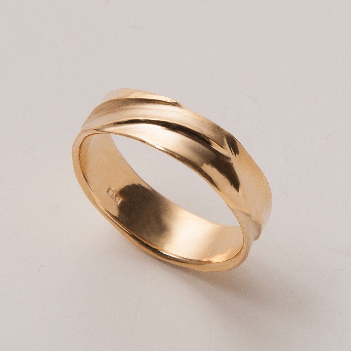 ... 14K Gold Ring , Unisex Ring , Wedding Ring , Wedding Band , Mens Band