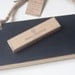 Oak Chalkboard Sign With Chalk