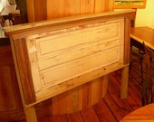 H12 Artistic Headboard or Bed Made from Antique Architectural Pieces - SOLD OUT