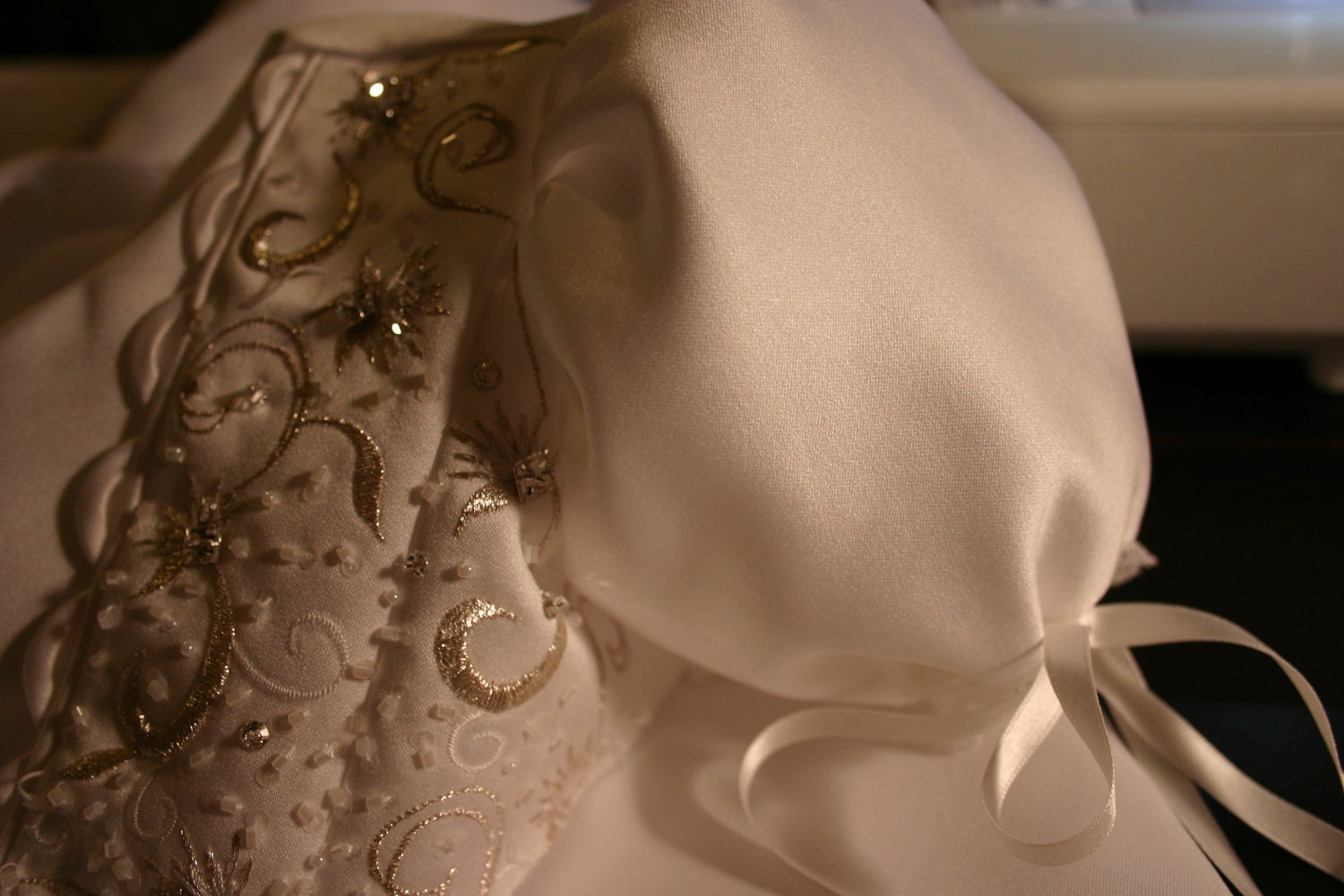 Bespoke Infant Christening/Blessing/Baptism Gown - Custom Made To Order from Mother's Wedding Dress