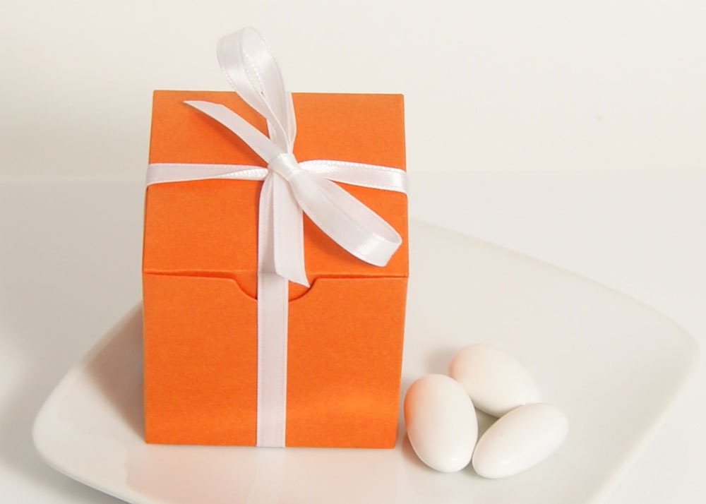 Cube Boxes - Wedding Favor Boxes - Unique Favor Containers - Candy Boxes - Gift Boxes - DIY Favors