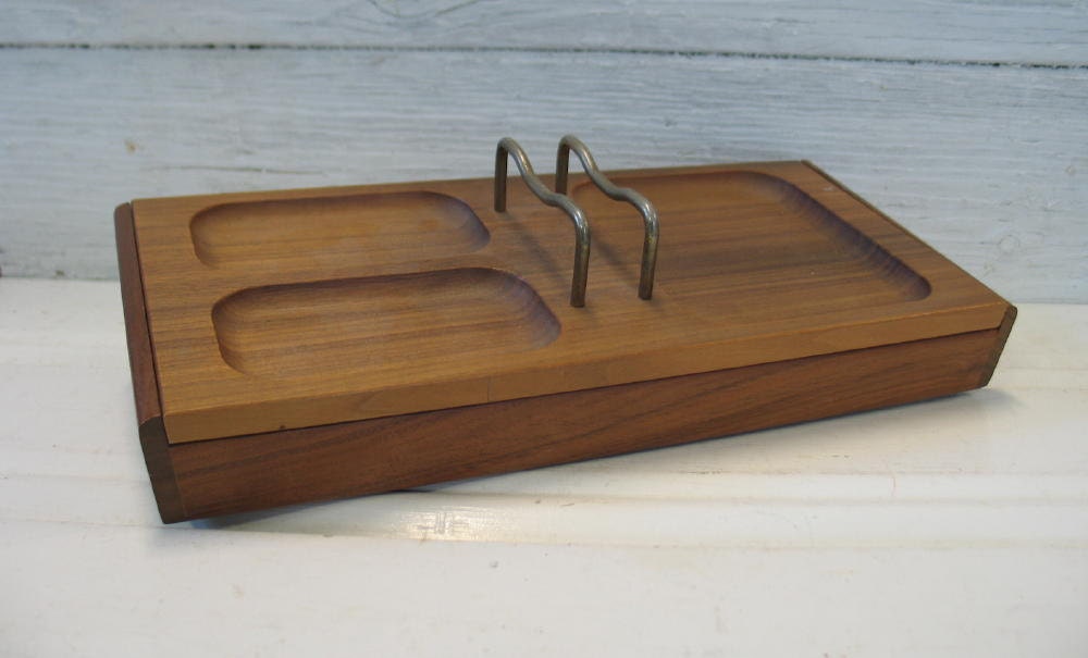 Men's Dresser Caddy Tray Valet Mad Men Mantique by IfindUbuy