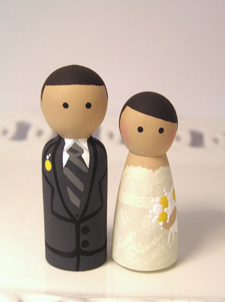 Cake Cuties- Custom Wedding Cake Toppers