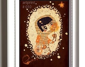 Little Match Girl - art print