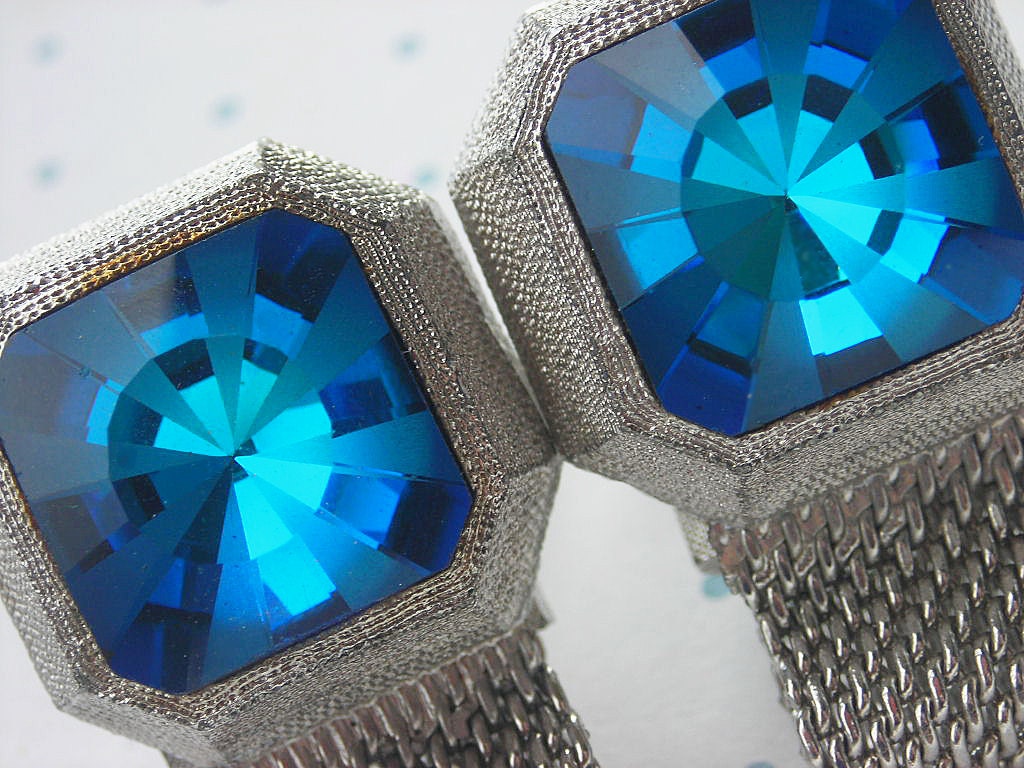 Vintage 1960s Rivoli Hickok USA Cuff Links