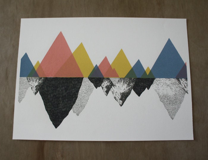 Mountain Triangles / Reserved, please do not purchase