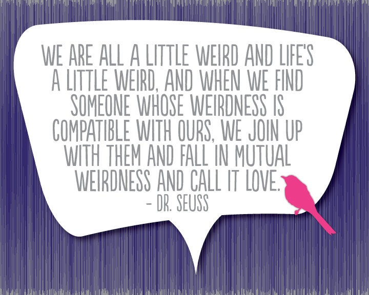 Dr. Seuss Love Quote Art Print (8x10) - FREE SHIPPING