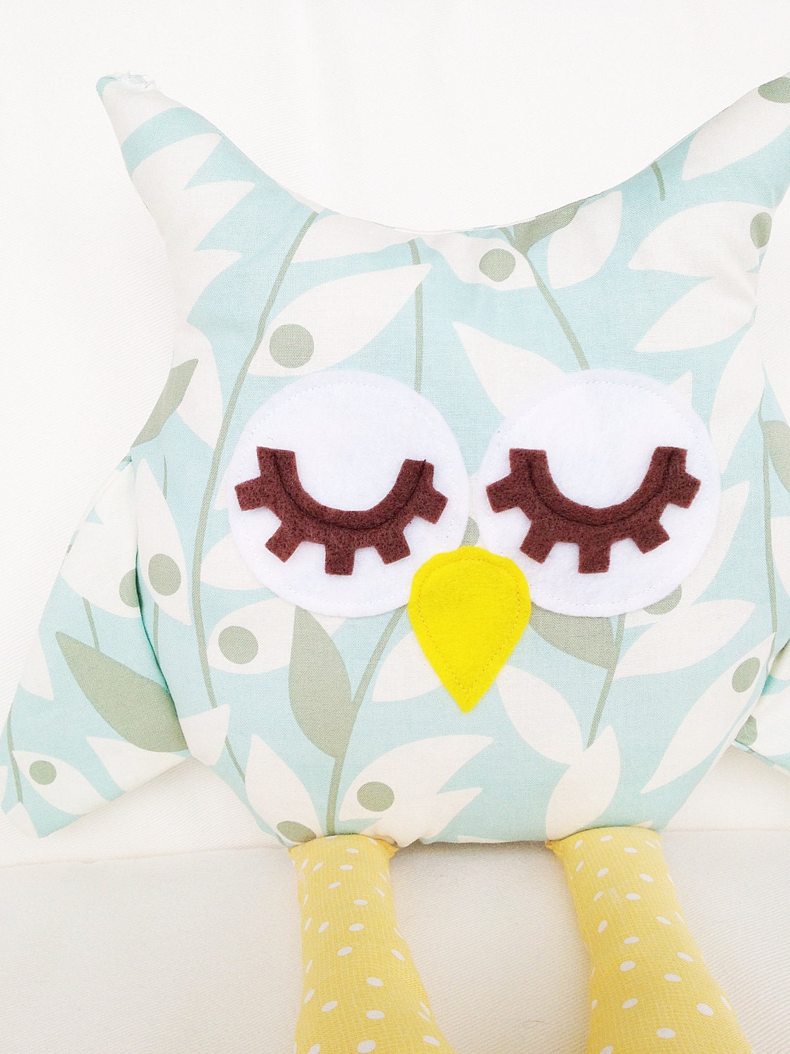 Owl Pillow Sewing Pattern - Owl Pattern - Owl Pillow Toy - PDF