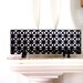 1960s Vintage Pin Leg Black Metal Planter
