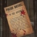 Jack the Ripper Murder Notice