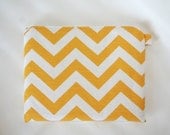 Yellow Chevron iPad Case