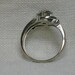 Vintage Wedding Rings Set: 1960s Classic White Gold Beauty