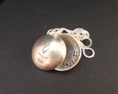 Be the Change UU Chalice Locket in Sterling Silver
