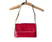 French Vintage Esprit Red handbag