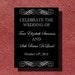 Wedding Reception Welcome Sign or Poster