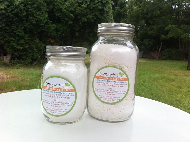 READY to SHIP - 64 Scoops of Pure and Natural Laundry Soap - 0.25 cents per scoop