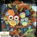 Brown Welcome Owl Wreath