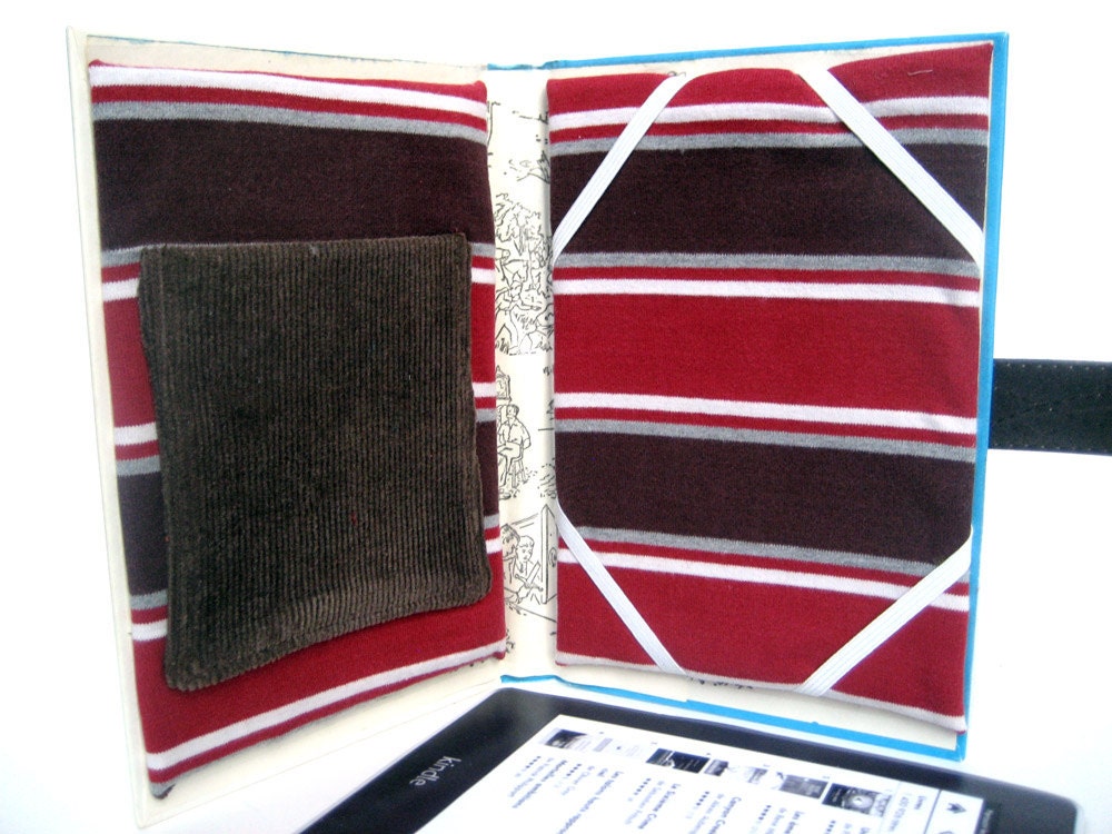Kindle Case Upcycled from Vintage Hardy Boys Hardback Book, with Totem Pole on Cover, for Kids or Mystery Lovers, Fits Paperwhite or Basic