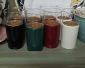 Vintage Glasses Insulated Set of Six from the Sixties