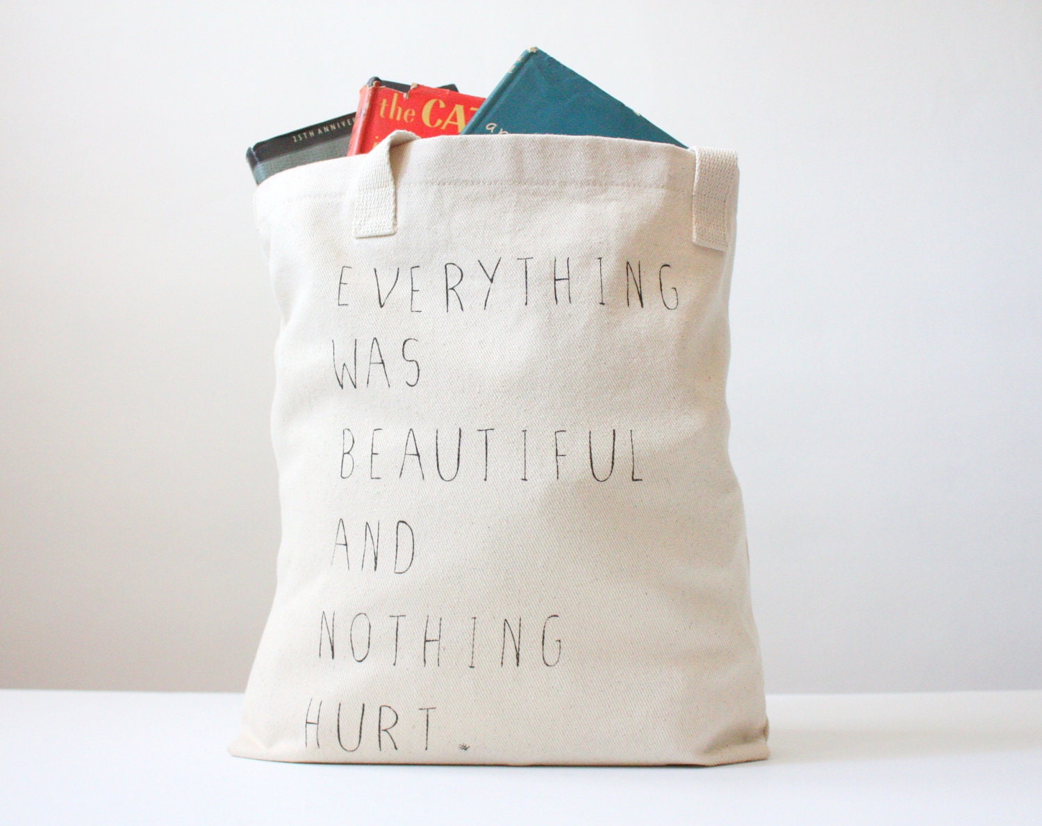 Kurt Vonnegut Tote Bag - Screen Printed Slaughterhouse-Five Tote Bag