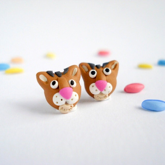 Cat Post Earrings Fun Jewelry Gifts For Pet Lovers