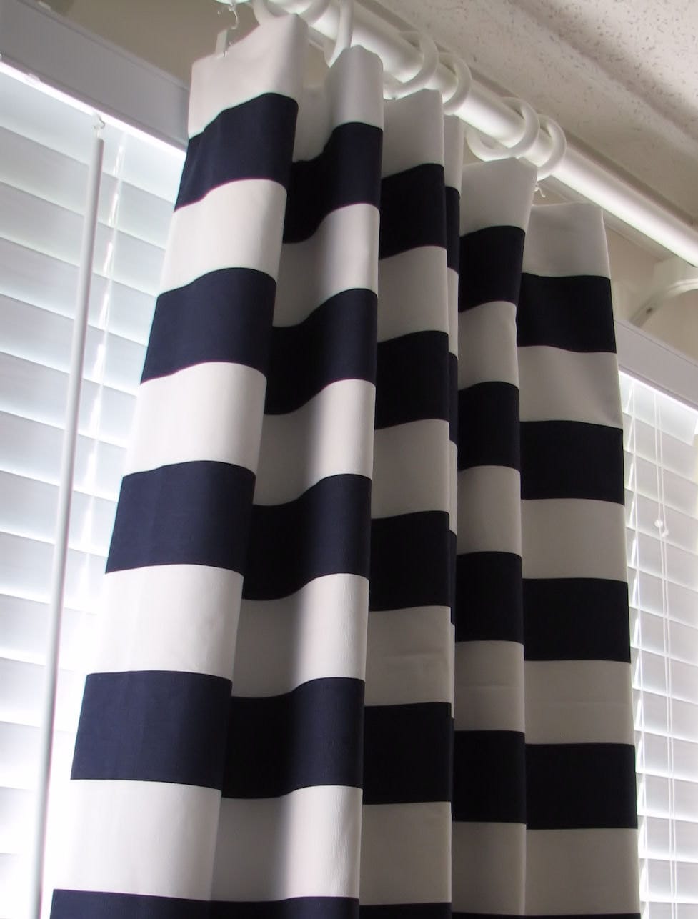 How To Get Wrinkles Out Of Curtains Gray White Striped Curtains