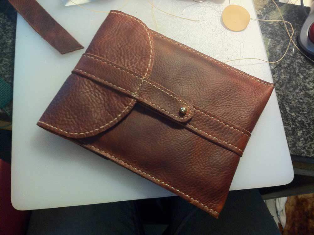 Handcrafted Leather 7" Tablet Sleeve