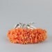 Orange Coral Beaded Bracelet Funky Bracelet for autumn for summer for her