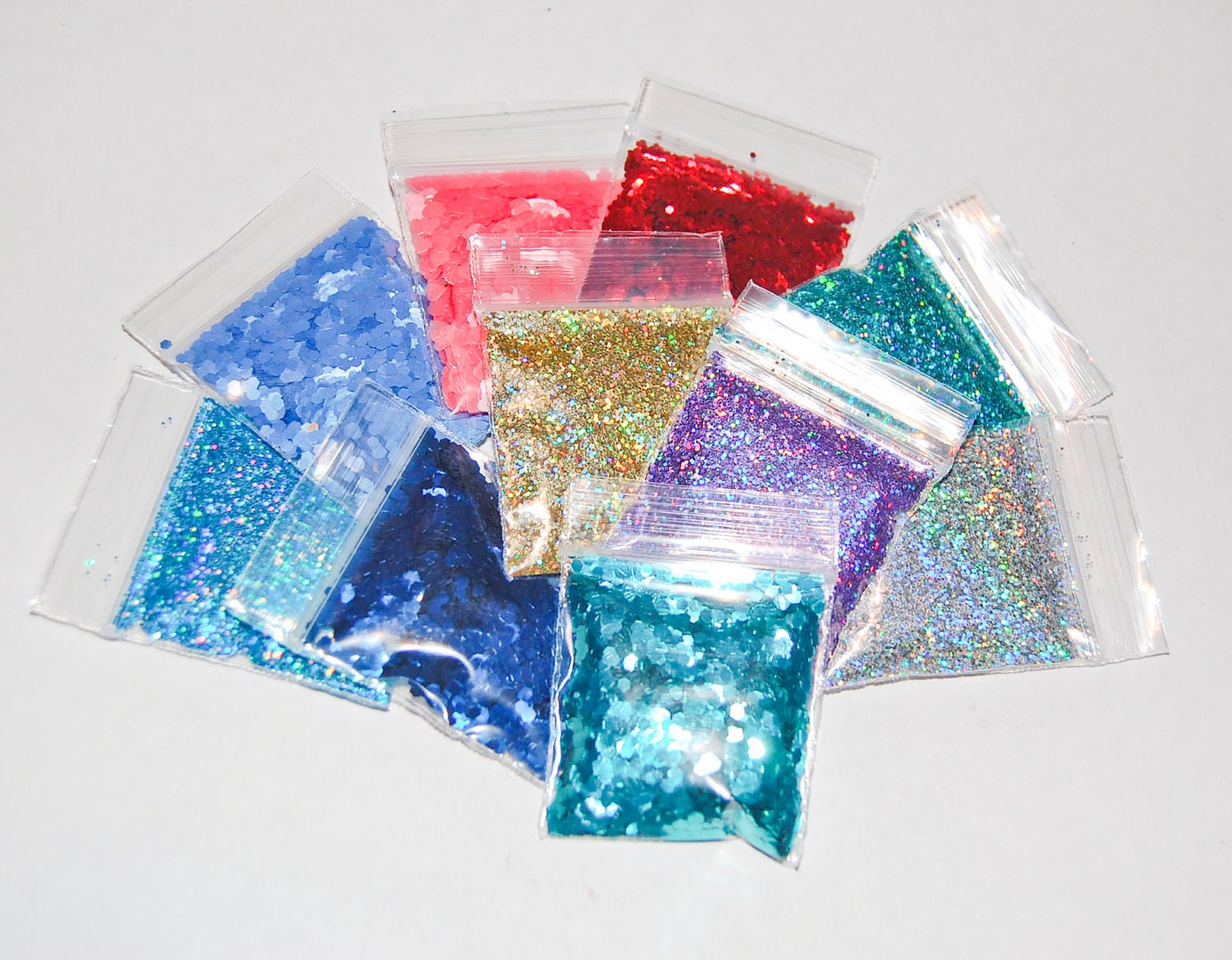 Solvent Resistant Glitter Sampler Set