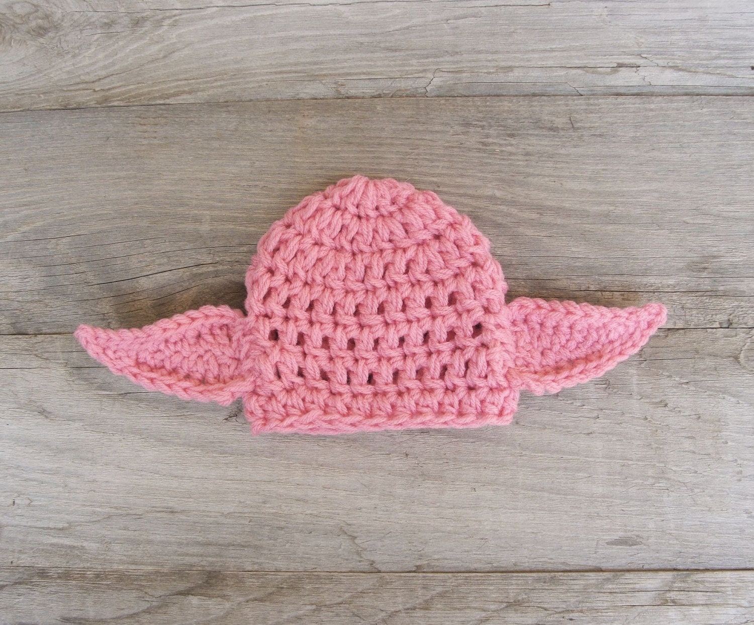 Chunky Yoda "Star Wars Inspired" Hat / Beanie - Star Wars Fans (0-3 / 3-6 / 6-12 month sizes)