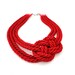 Red Nautical Statement Necklace