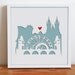 Prague - Czech Republic.  Personalized Gift or Wedding Gift