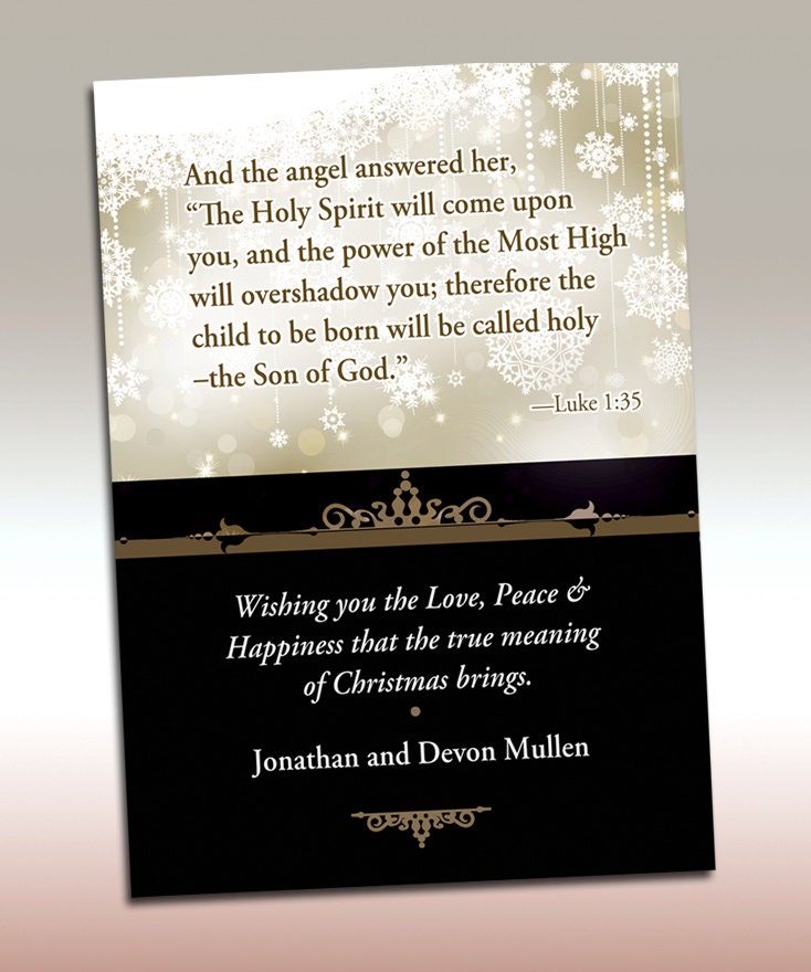 Printable Christmas Card with Scripture (cmdg-102)