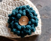 Additional Daisy for Interchangeable Flower Beanies