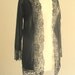 Vintage Black Lace Boudoir Jacket 1970s