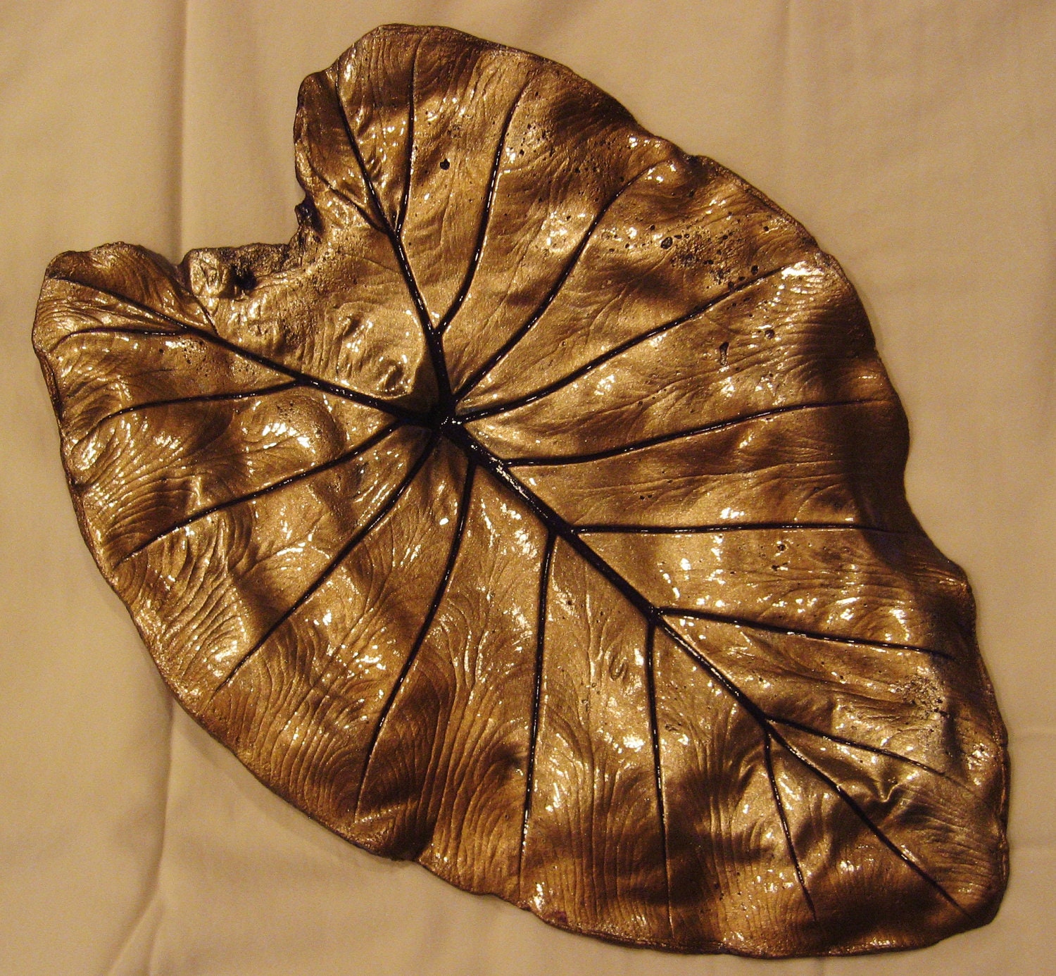 Concrete Leaf Casting