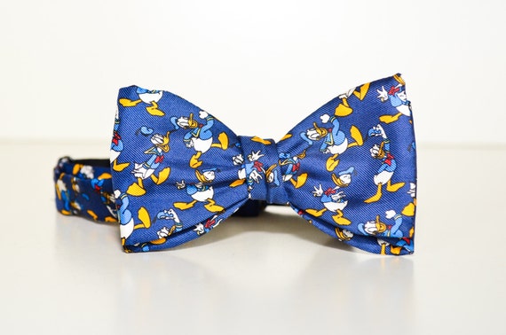 Vintage Donald Duck Disney Bow Tie By Dentwood On Etsy