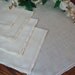 Vintage Napkins Set of Five Lace Trim