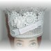 Romantic Shabby Chic Bridal Shower Bachelorette Party Chicken Wire Crown