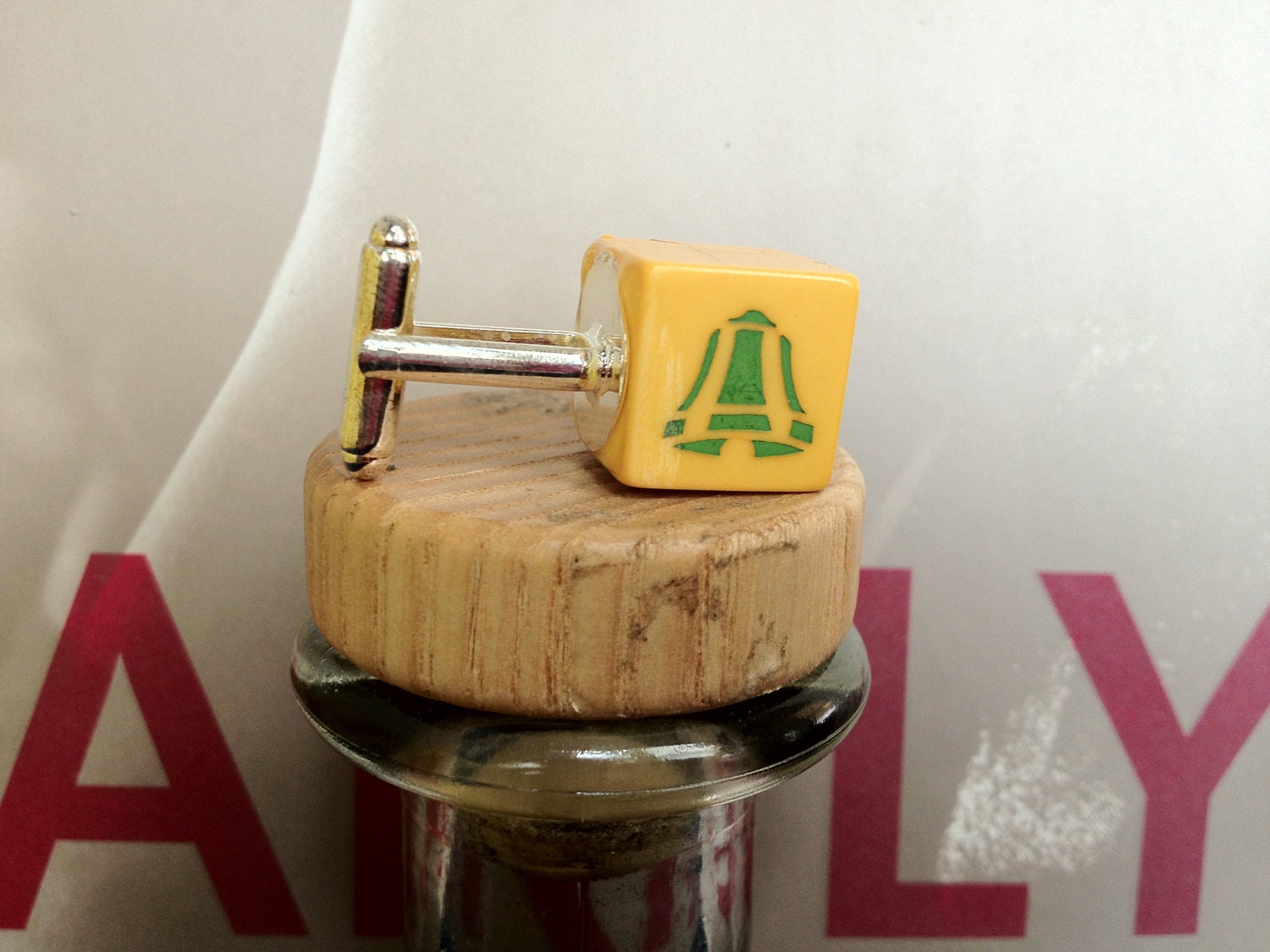 Vintage Game Piece Cuff Links