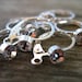 Silver Leverback Earring Wires, Rhinestone Crystal, Silver Plated Over Copper, 3 Pairs