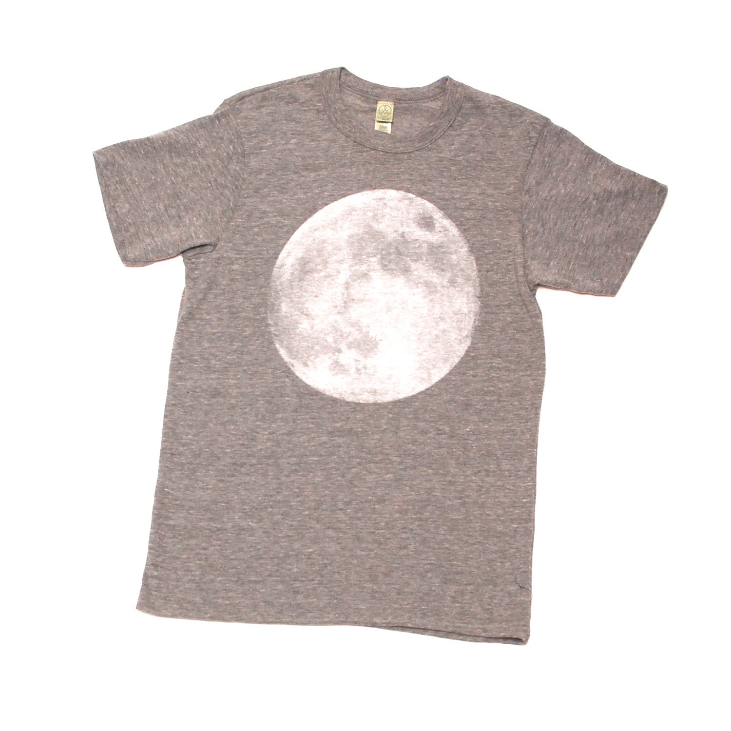 MOON heather grey SHIRT super SOFT unisex t shirt all sizes xs-xxl - TempleofCairo